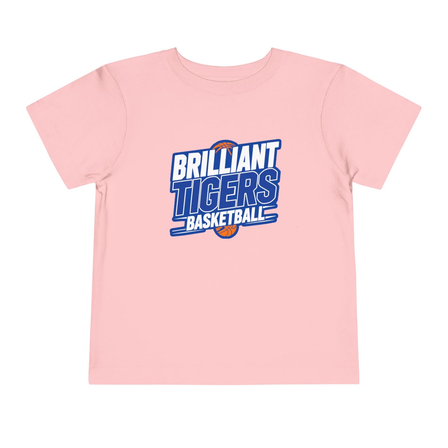 Toddler Tee \ Brilliant Tigers Basketball \ BTBK1