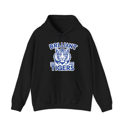 Adult Hoodie Sweatshirt \ Brilliant Tigers \ BT1