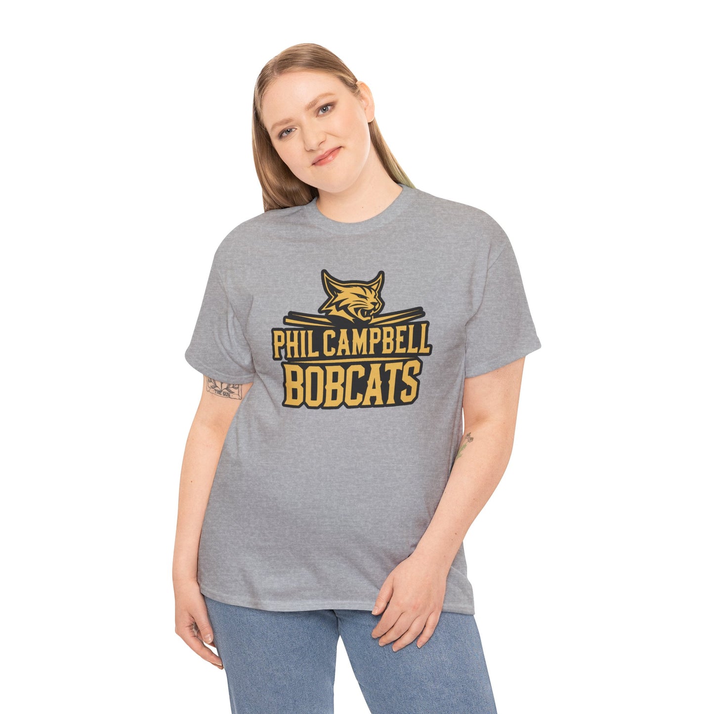 Adult Tee \ Phil Campbell Bobcats \ PCB2