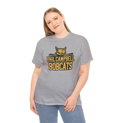 Adult Tee \ Phil Campbell Bobcats \ PCB2