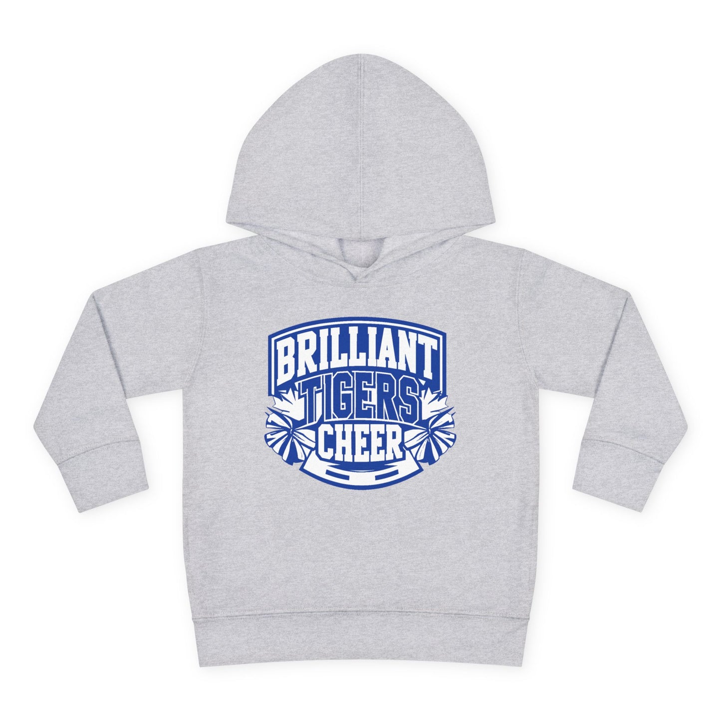 Toddler Hoodie Sweatshirt \ Brilliant Tigers Cheer \ BTC1