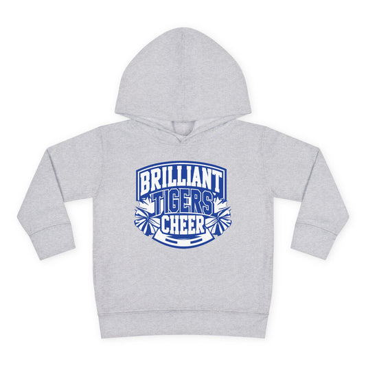 Toddler Hoodie Sweatshirt \ Brilliant Tigers Cheer \ BTC1