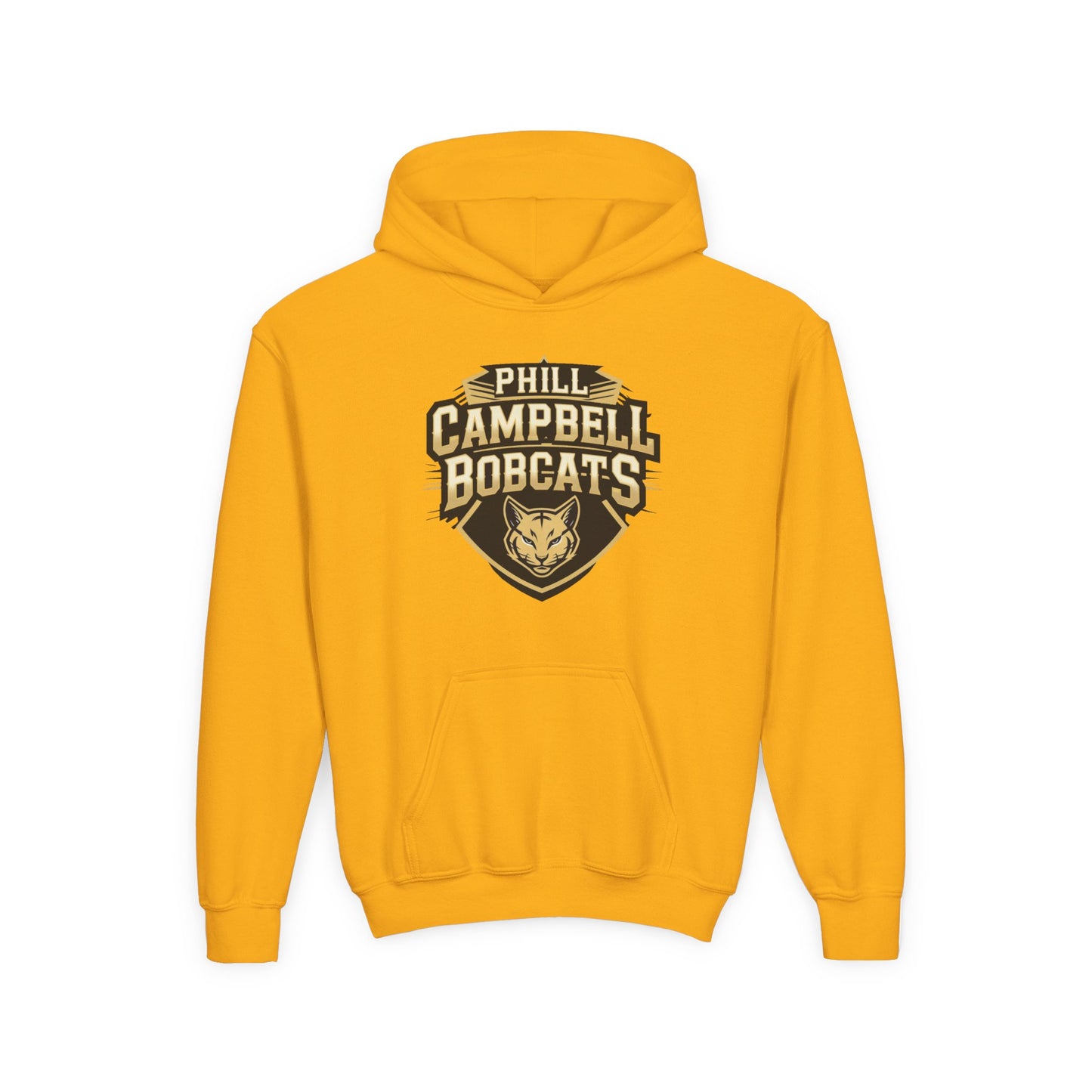 Youth Hoodie Sweatshirt \ Phill Campbell Bobcats \ PCB1