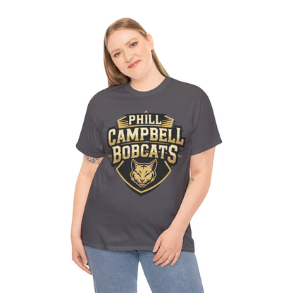 Adult Tee \ Phill Campbell Bobcats \ PCB1