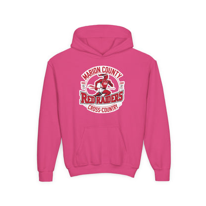 Youth Hoodie Sweatshirt \ Marion County Red Raiders Cross-Country \ MCCC2