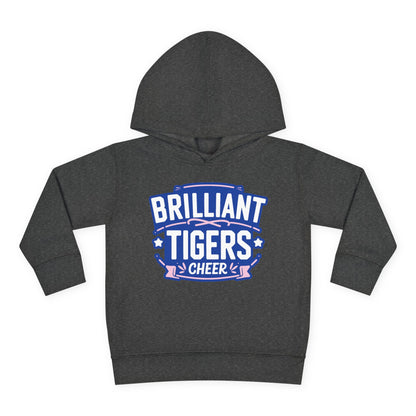 Toddler Hoodie Sweatshirt \ Brilliant Tigers Cheer \ BTC2