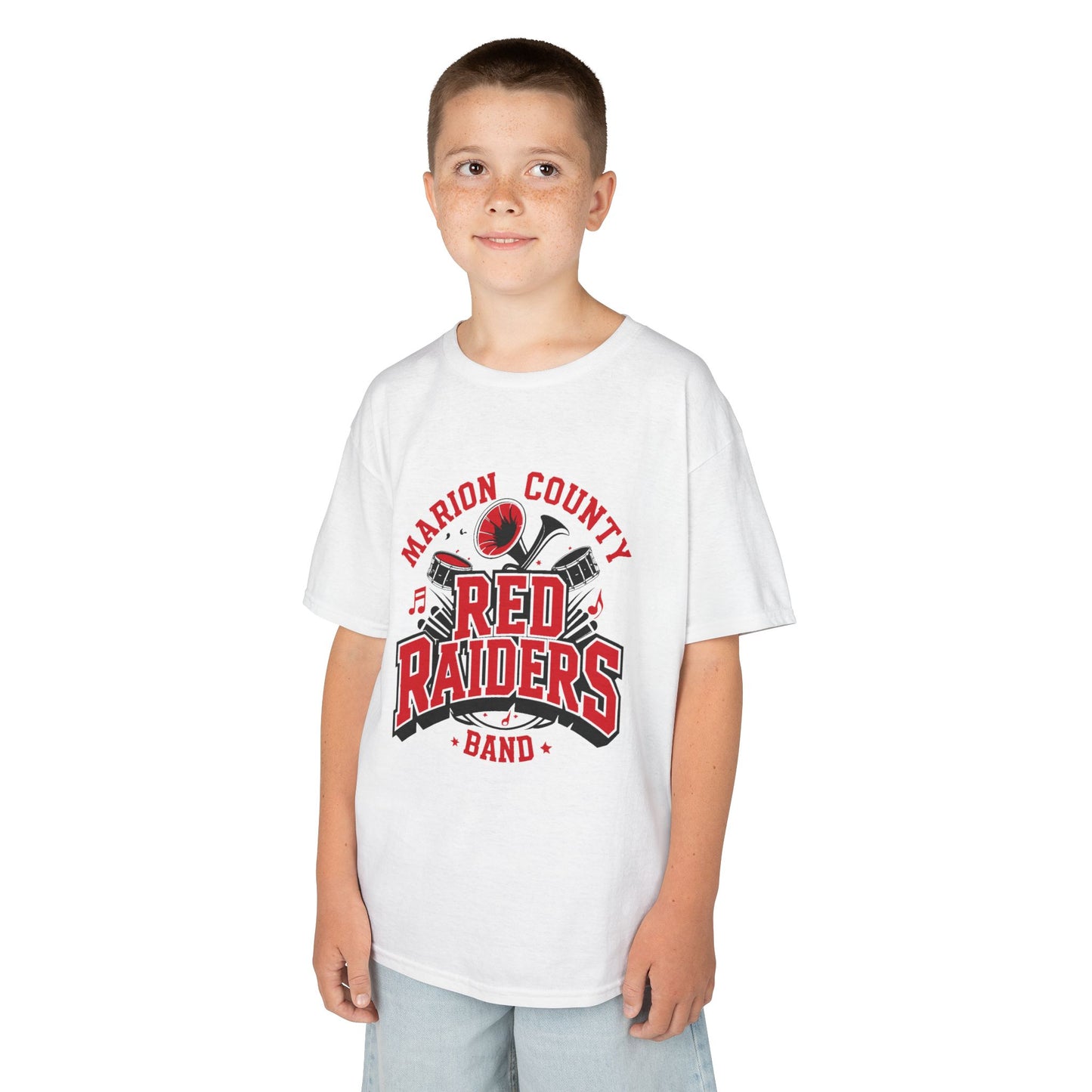 Youth Tee \ Marion County Red Raiders Band \ MCB2