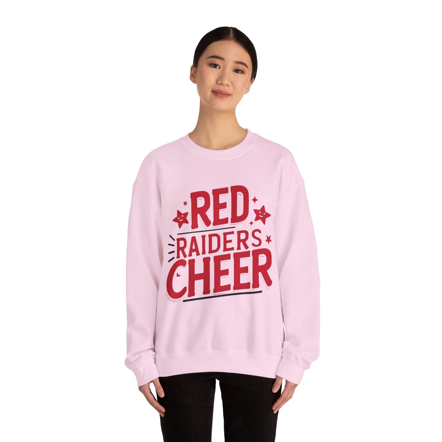 Adult Crewneck Sweatshirt \ Marion County Red Raiders Cheer \ MCC2