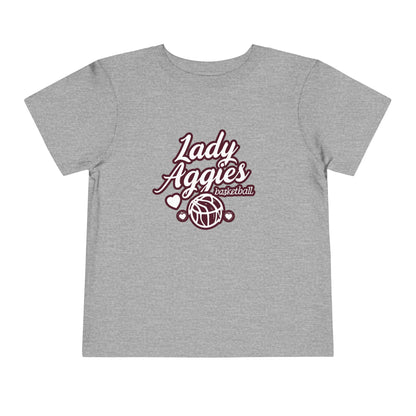 Toddler Tee \ Hamilton Aggies Basketball \ HABKG2