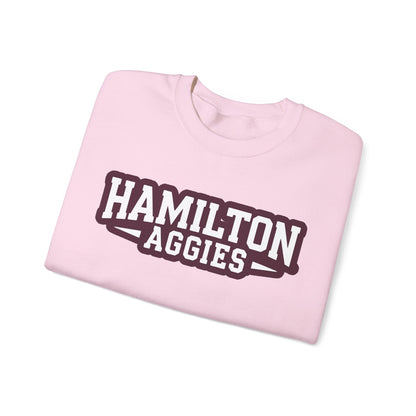 Adult Crewneck Sweatshirt \ Hamilton Aggies \ HA3