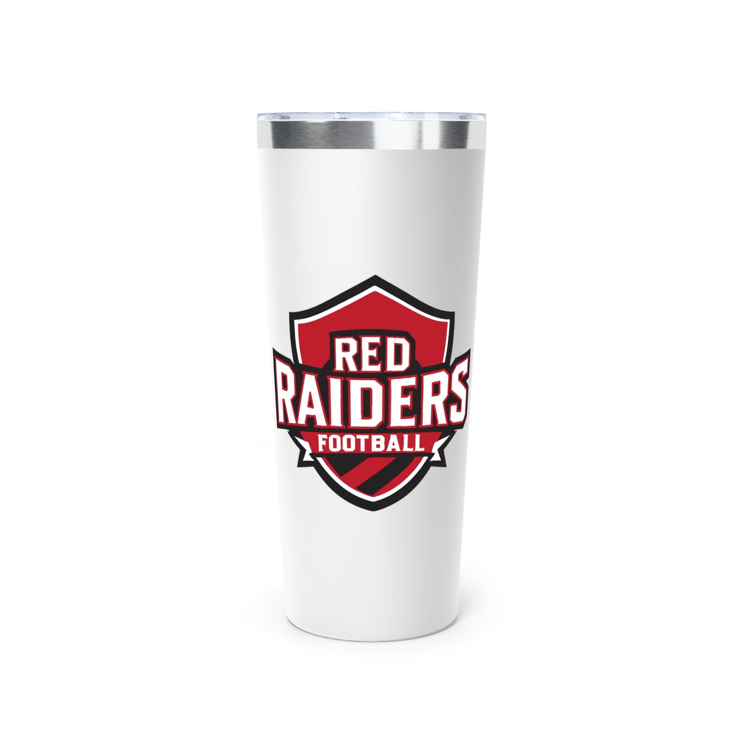22oz Copper Insulated Tumbler \ Marion County Red Raiders Football\ MCF2