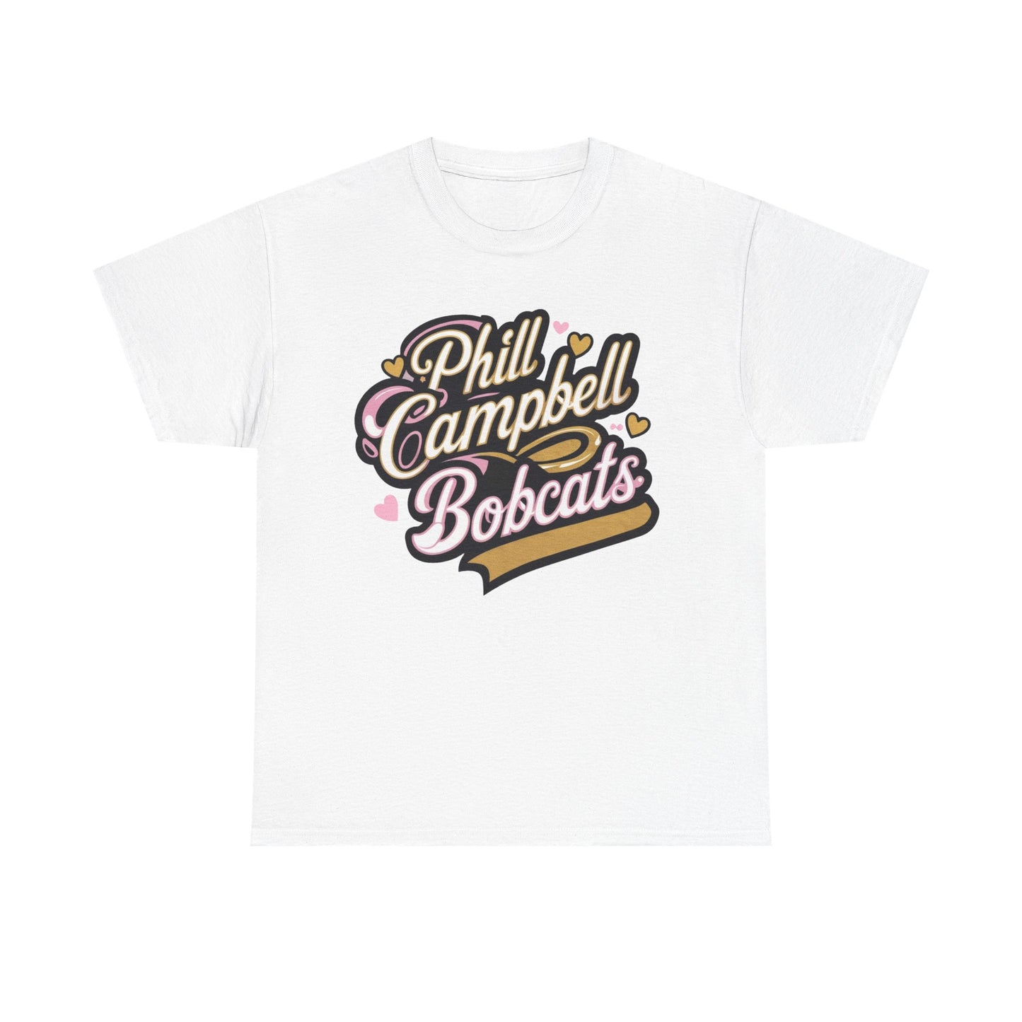 Adult Tee \ Phill Campbell Bobcats \ PCBG1