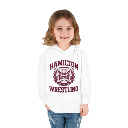 Toddler Hoodie Sweatshirt \ Hamilton Aggies Wrestling \ HAW2