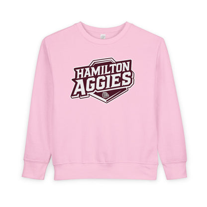 Toddler Crewneck Sweatshirt \ Hamilton Aggies \ HA1