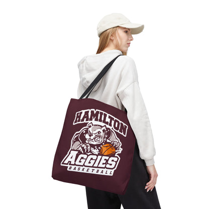 Tote Bag \ Hamilton Aggies Basketball \ HABK1