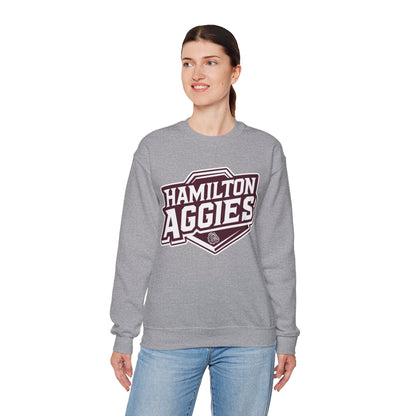 Adult Crewneck Sweatshirt \ Hamilton Aggies \ HA1