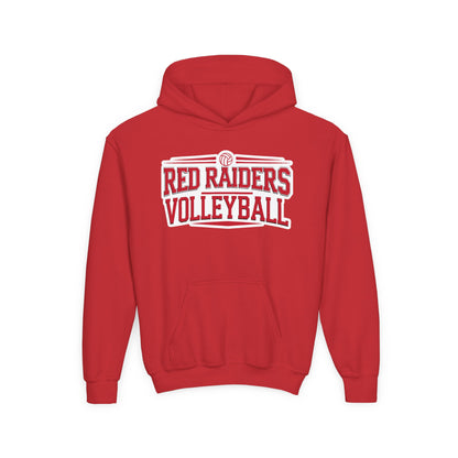 Youth Hoodie Sweatshirt \ Marion County Red Raiders Volleyball \ MCV2