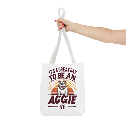 Tote Bag \ It's a Great Day to be an Aggie! \ GDA2