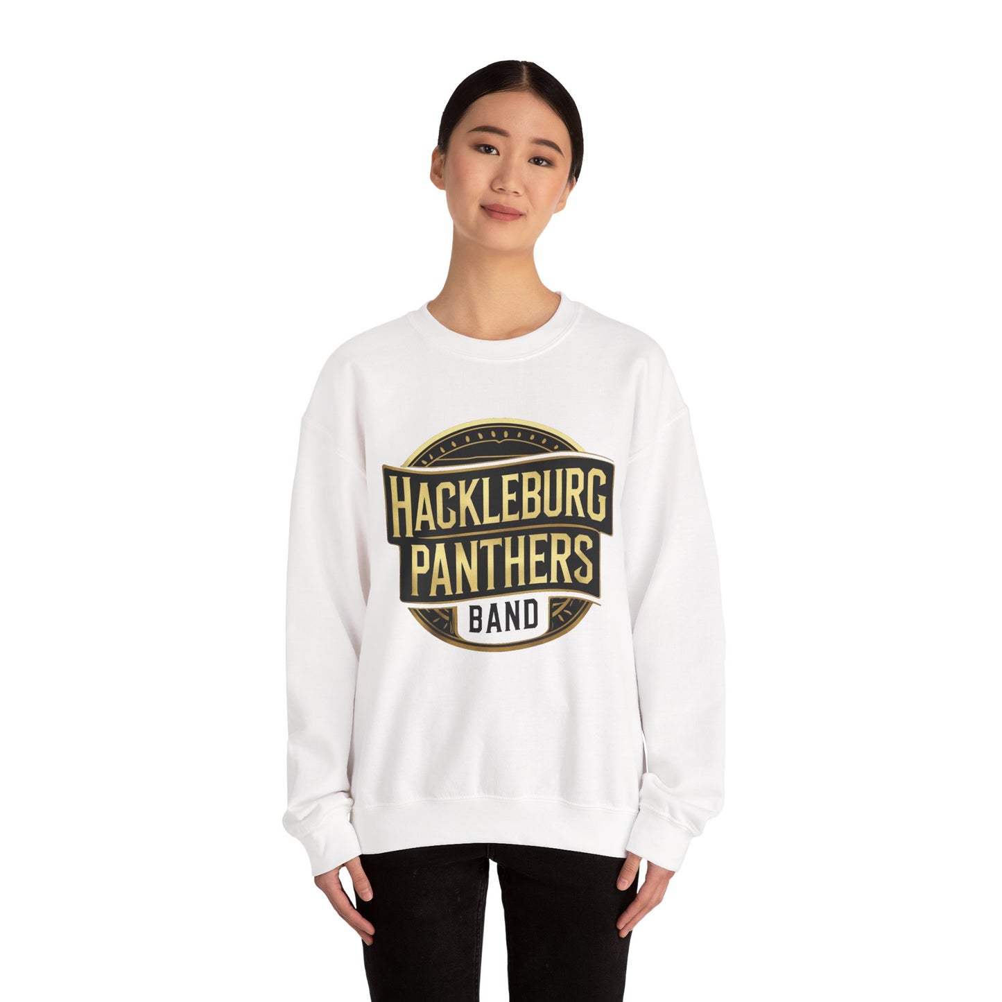 Adult Crewneck Sweatshirt \ Hackleburg Panthers Band \ HPB2