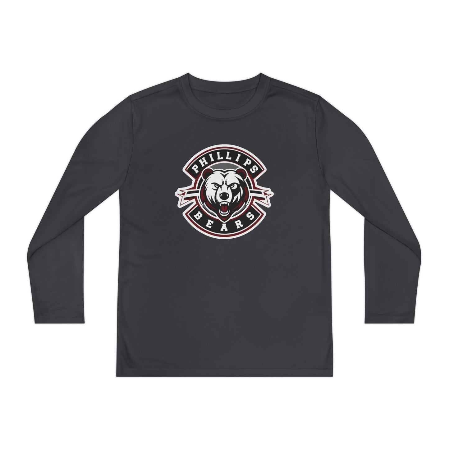 Youth Long Sleeve Tee \ Phillips Bears \ PB1