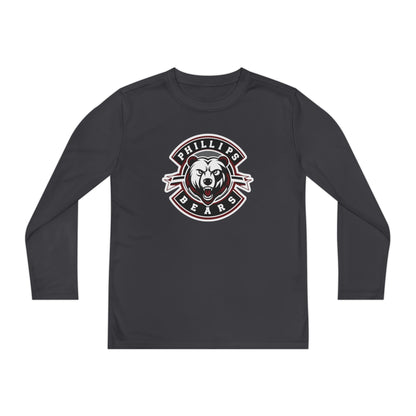 Youth Long Sleeve Tee \ Phillips Bears \ PB1
