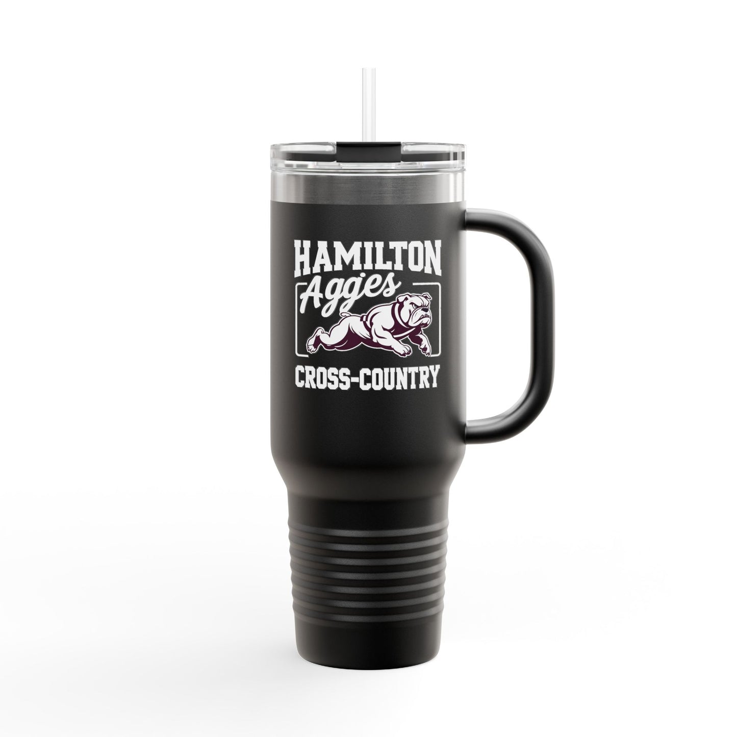 40oz Insulated Tumbler \ Hamilton Aggies Cross-Country \ HCC2