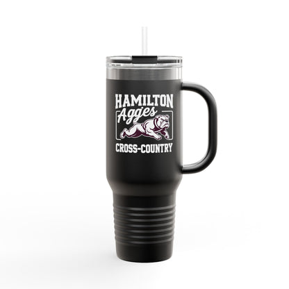 40oz Insulated Tumbler \ Hamilton Aggies Cross-Country \ HCC2