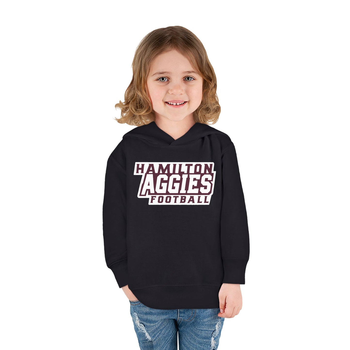 Toddler Hoodie Sportswear \ Hamilton Aggies Football \ HAF1