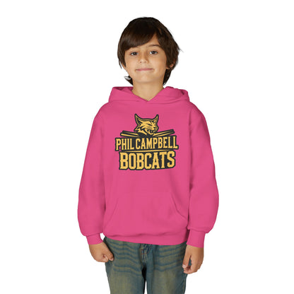 Youth Hoodie Sweatshirt \ Phil Campbell Bobcats \ PCB2