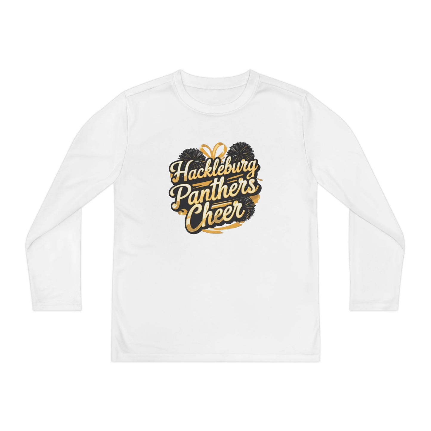Youth Long Sleeve Tee \ Hackleburg Panthers Cheer \ HPC2