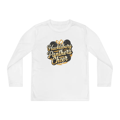 Youth Long Sleeve Tee \ Hackleburg Panthers Cheer \ HPC2