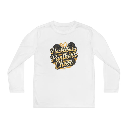 Youth Long Sleeve Tee \ Hackleburg Panthers Cheer \ HPC2