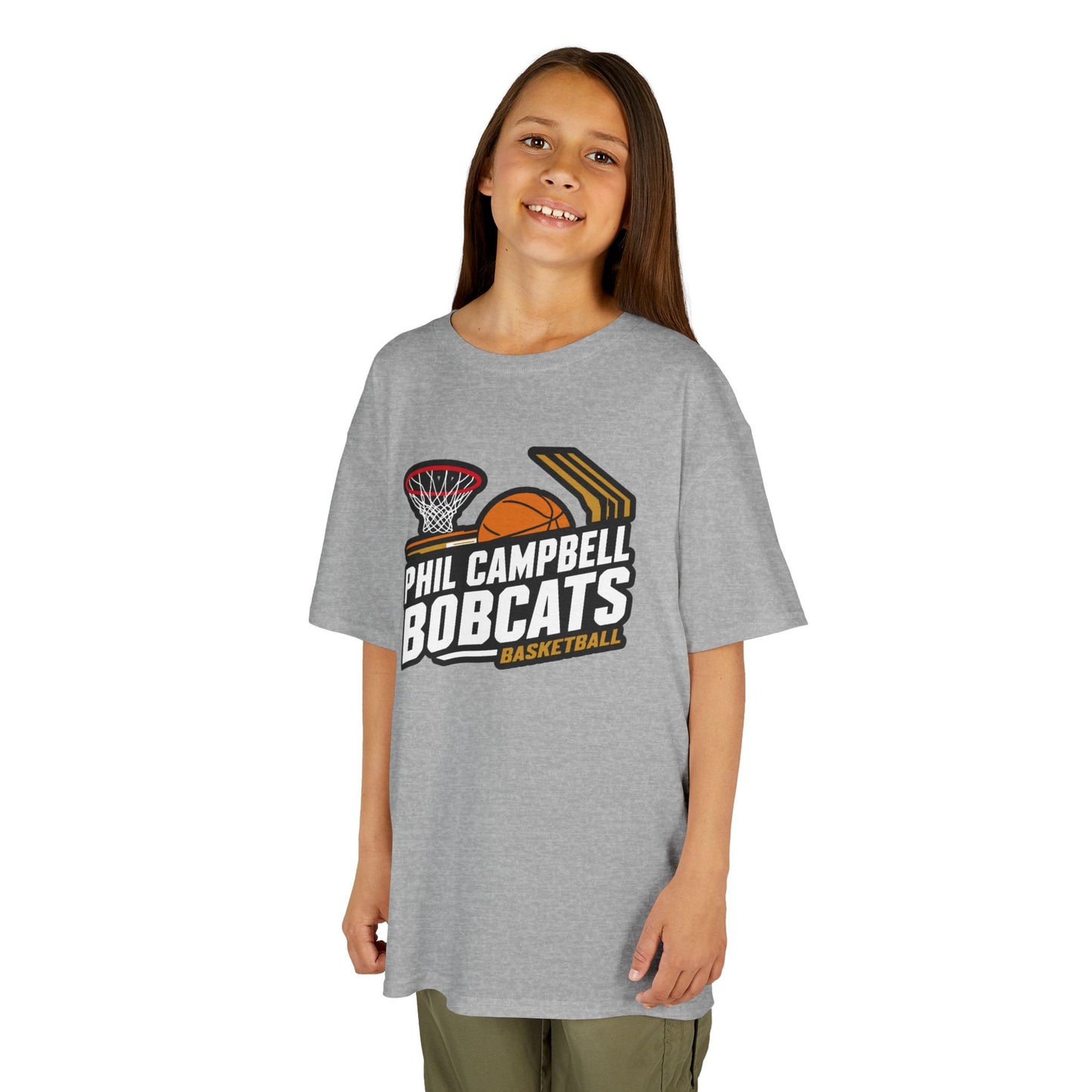 Youth Tee \ Phil Campbell Bobcats Basketball \ PCBBK1