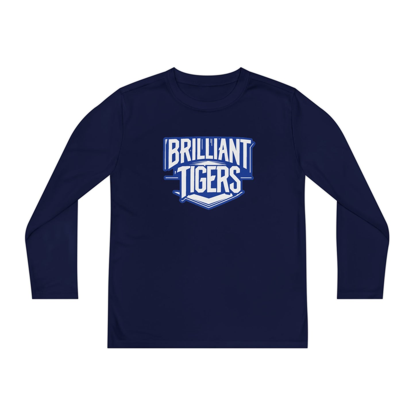 Youth Long Sleeve Tee \ Brilliant Tigers \ BT2