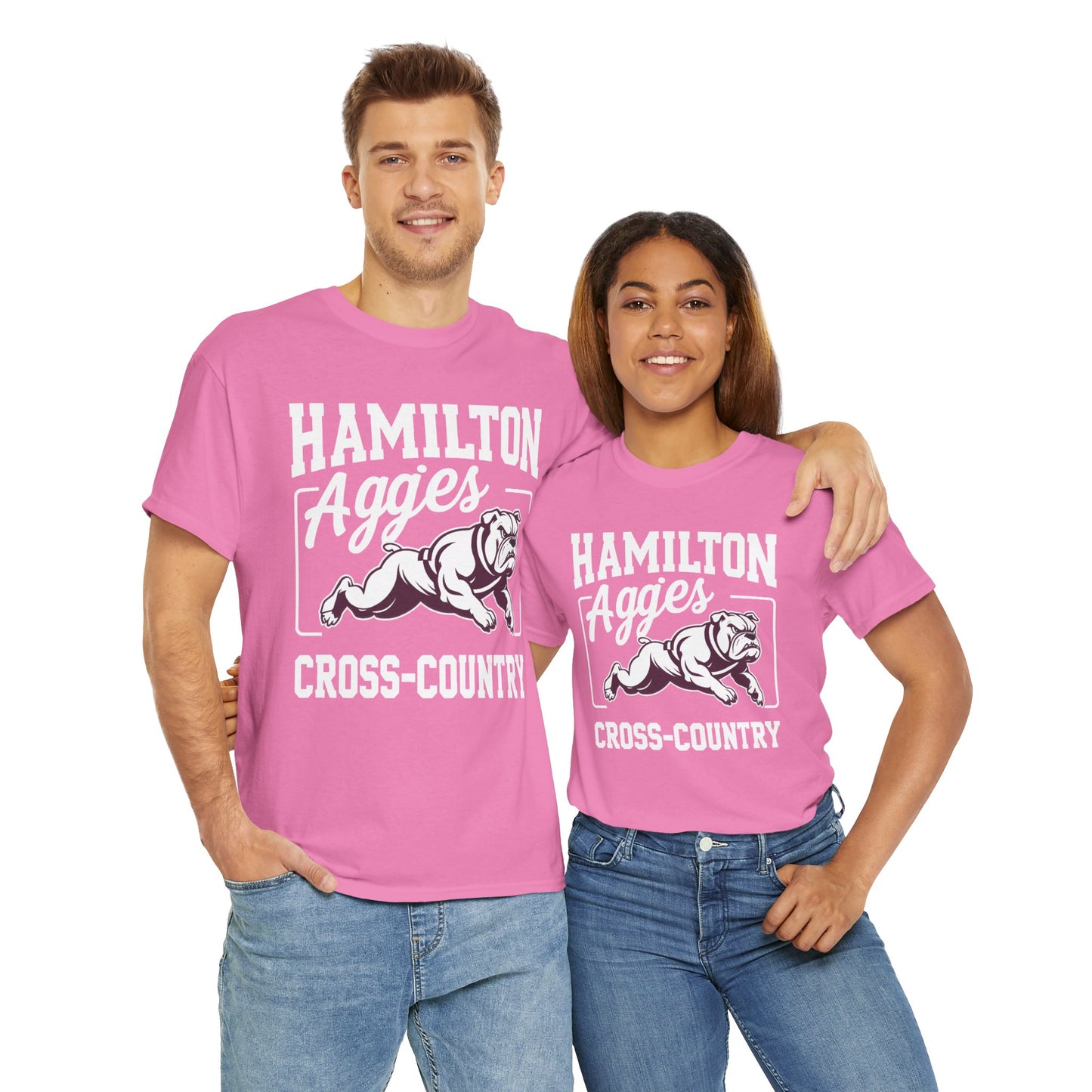 Adult Tee \ Hamilton Aggies Cross-Country \ HCC2