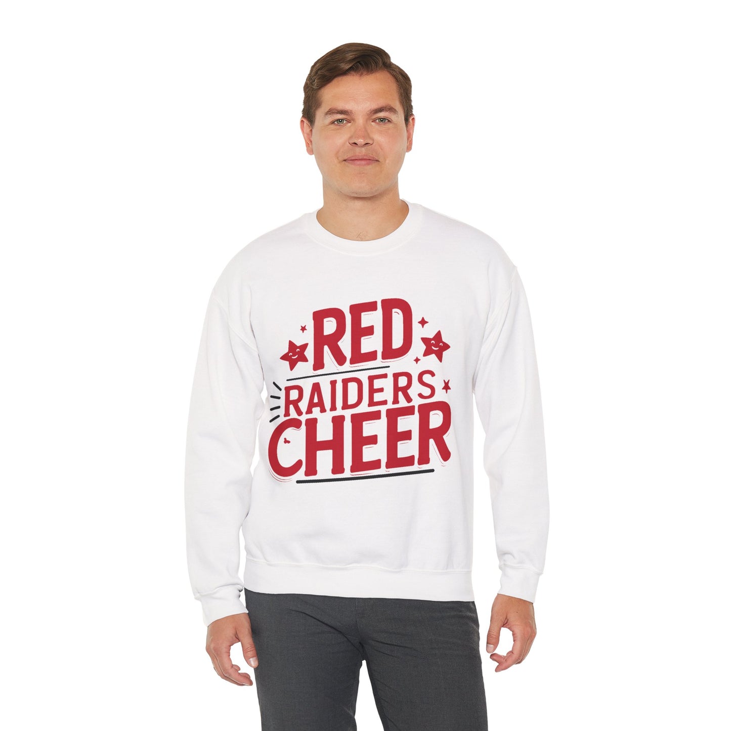 Adult Crewneck Sweatshirt \ Marion County Red Raiders Cheer \ MCC2