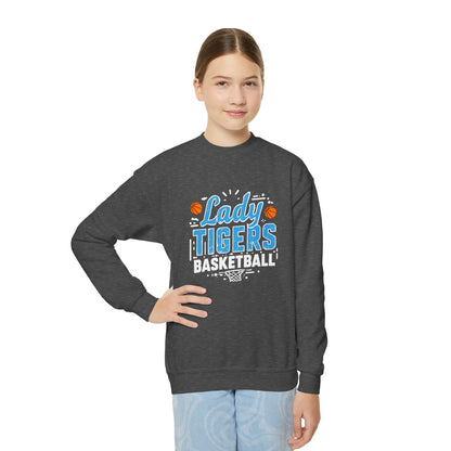 Youth Crewneck Sweatshirt \ Brilliant Tigers Basketball \ BTBKG1