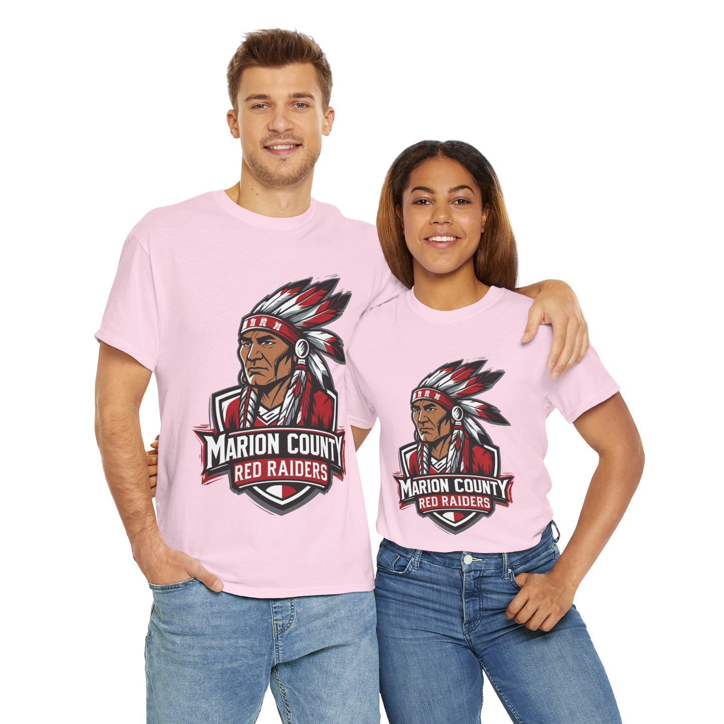 Adult Tee \ Marion County Red Raiders \ MC2