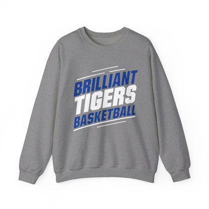 Adult Crewneck Sweatshirt \ Brilliant Tigers Basketball \ BTBK2