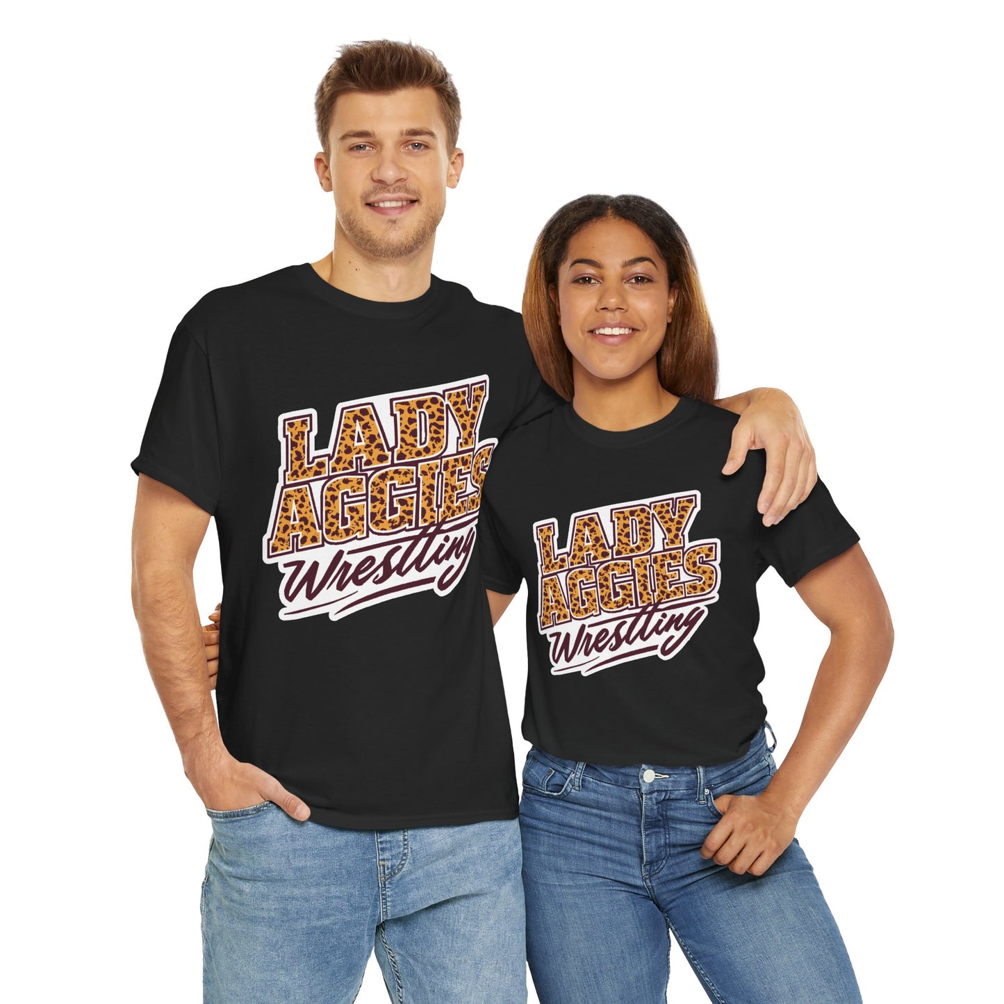 Adult Tee \ Hamilton Aggies Wrestling \ HAWG3