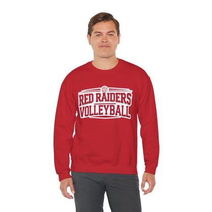 Adult Crewneck Sweatshirt \ Marion County Red Raiders Volleyball \ MCV2