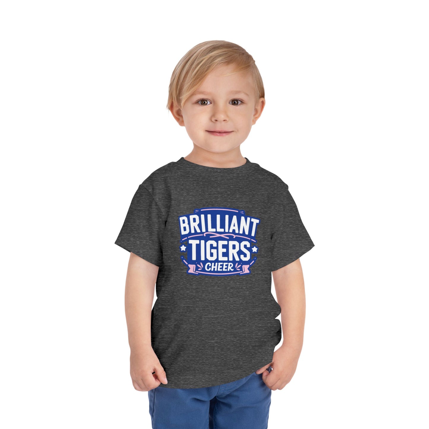 Toddler Tee \ Brilliant Tigers Cheer \ BTC2