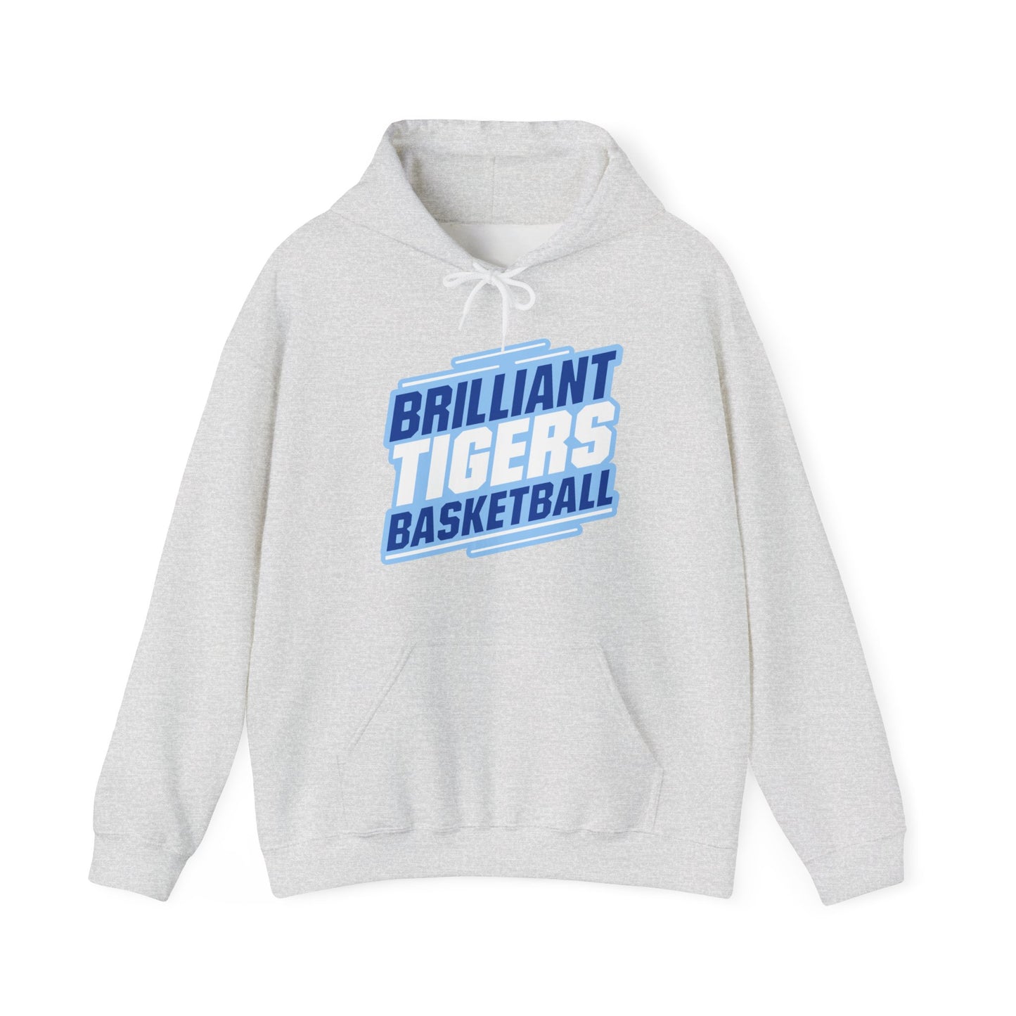 Adult Hoodie Sweatshirt \ Brilliant Tigers Basketball \ BTBK2