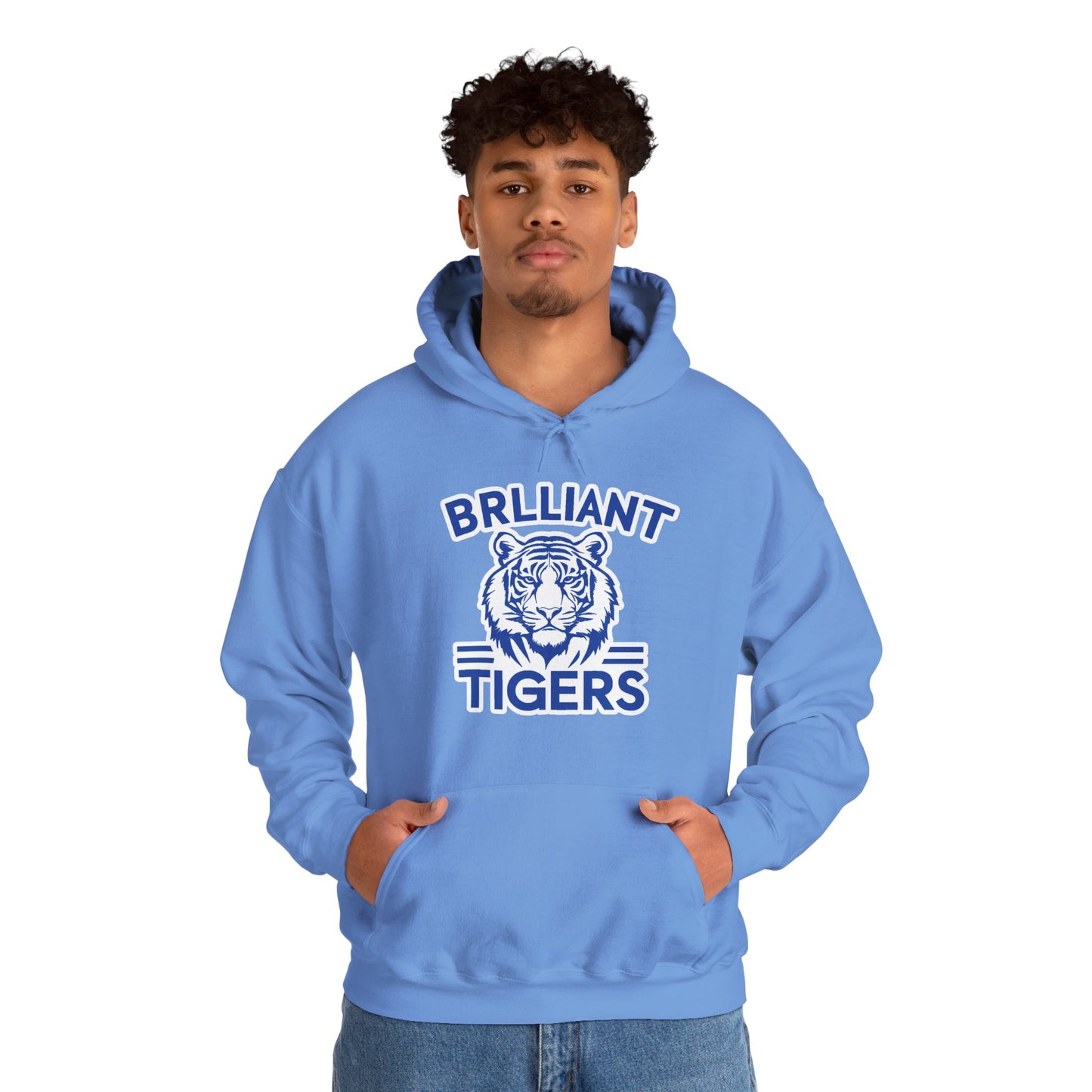 Adult Hoodie Sweatshirt \ Brilliant Tigers \ BT1