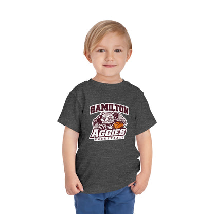 Toddler Tee \ Hamilton Aggies Basketball \ HABB1