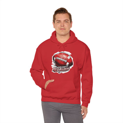 Adult Hoodie Sweatshirt \ Marion County Red Raiders Football \ MCF1