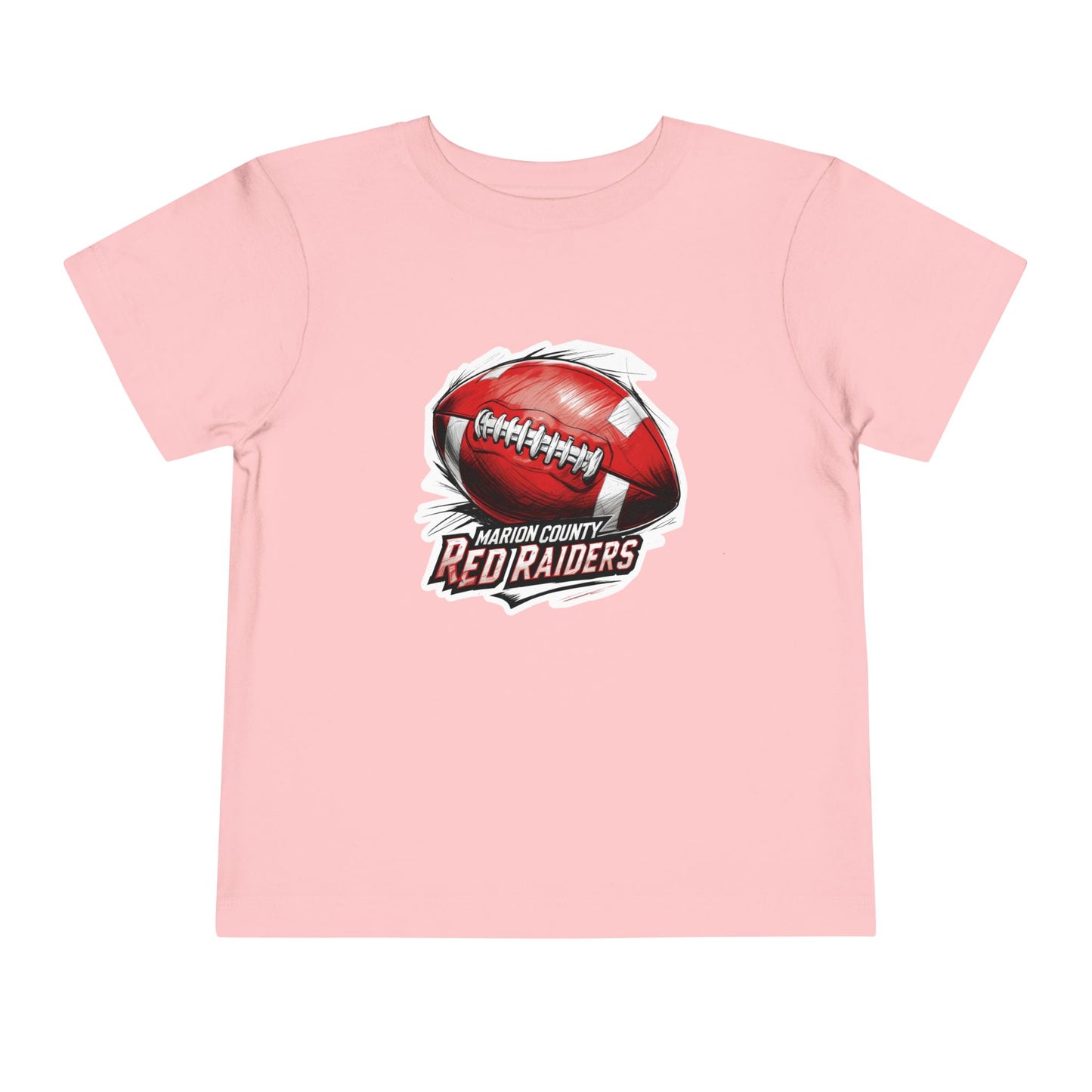 Toddler Tee \ Marion County Red Raiders Football \ MCF1