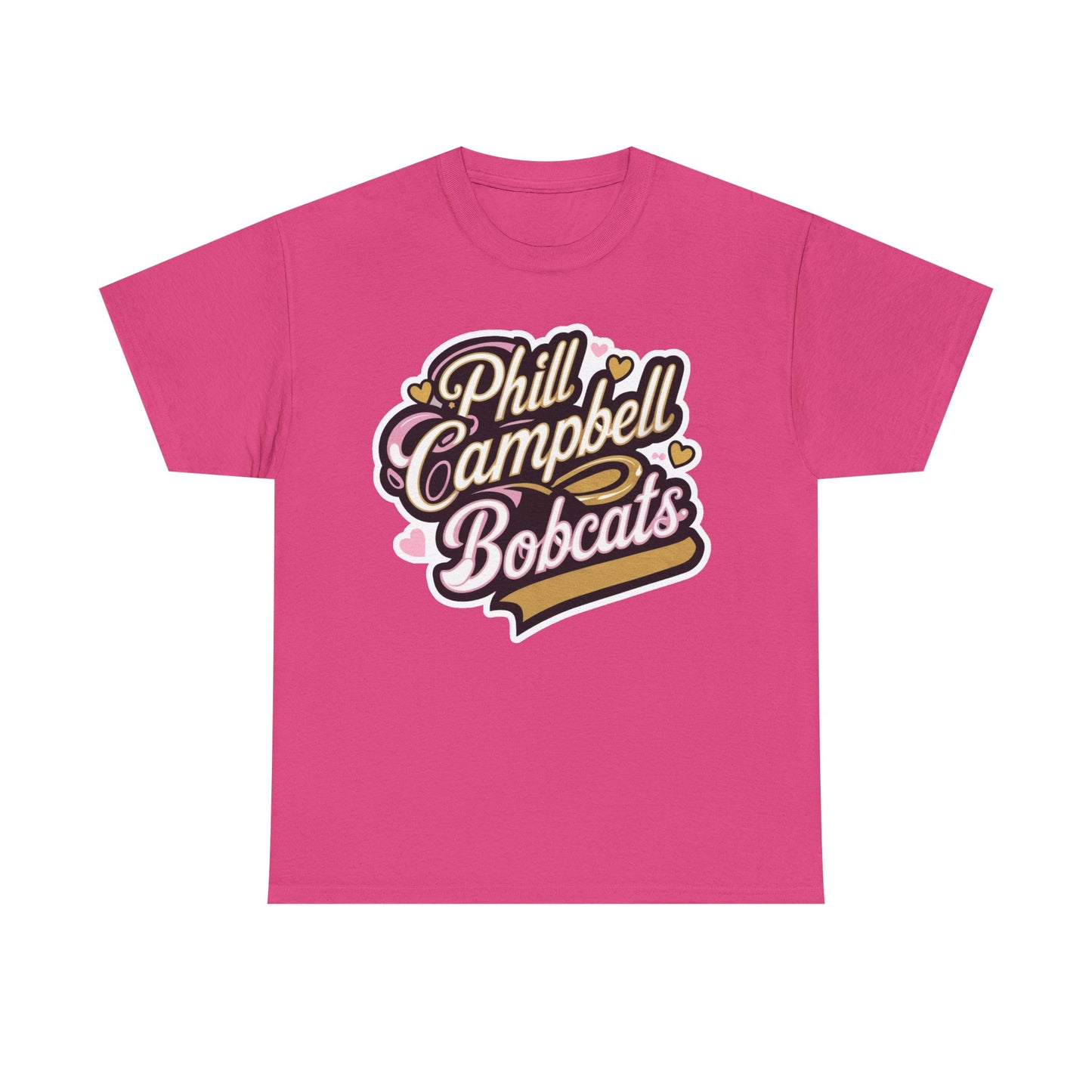 Adult Tee \ Phill Campbell Bobcats \ PCBG1
