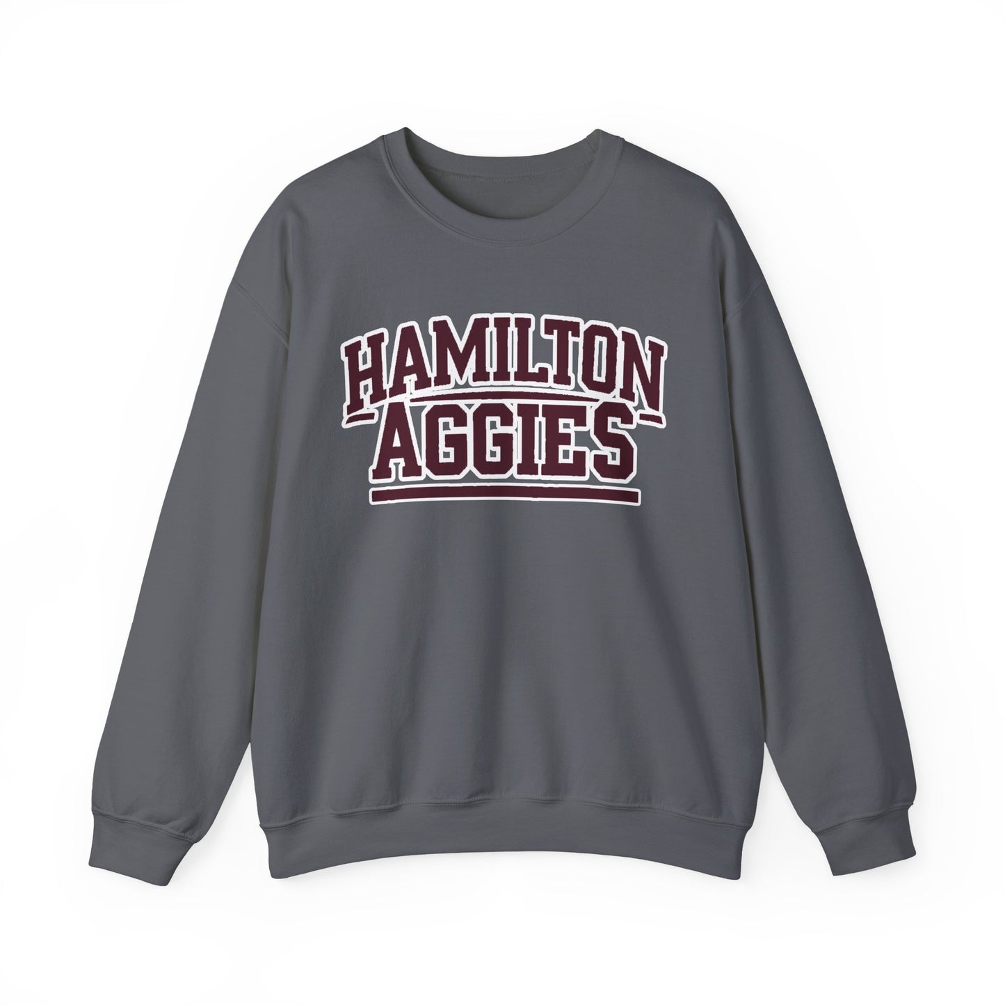 Adult Crewneck Sweatshirt \ Hamilton Aggies \ HA2