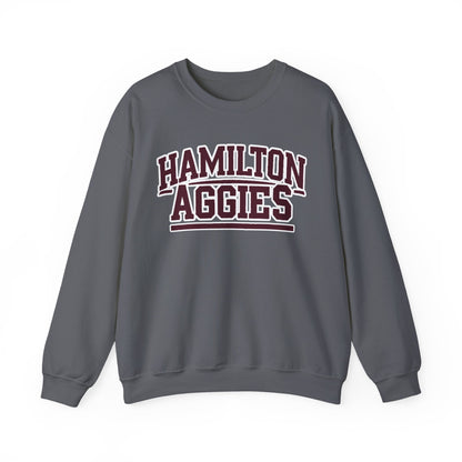 Adult Crewneck Sweatshirt \ Hamilton Aggies \ HA2